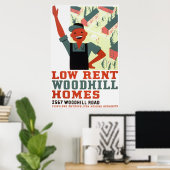 Poster des maisons Woodhill à loyer modique (Bureau à domicile)