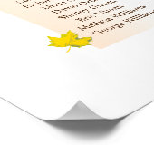 Poster des Mariages de l'automne Tableau 15 Tablea (Coin)