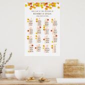 Poster des Mariages de l'automne Tableau 15 Tablea (Cuisine)