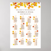 Poster des Mariages de l'automne Tableau 15 Tablea (Devant)