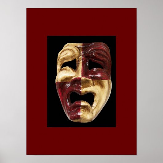 Poster des masques vénitiens (Devant)