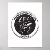 Poster des mathématiciens de choix (Devant)