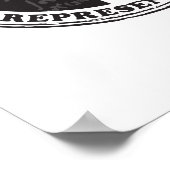 Poster des mathématiciens pour la représentation (Coin)