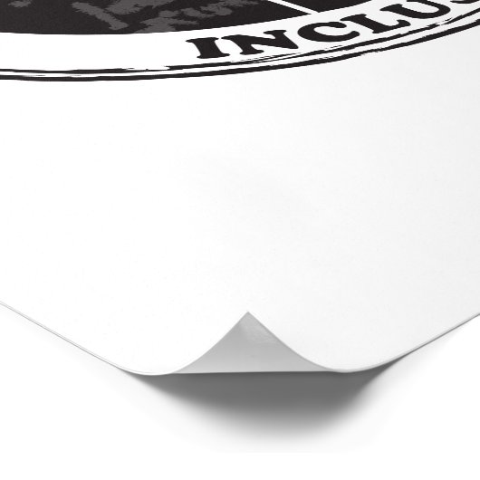 Poster des mathématiciens pour l'inclusion (Coin)