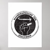 Poster des mathématiciens pour l'inclusion (Devant)