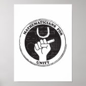 Poster des Mathématiciens pour l'Unité (Devant)