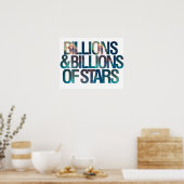 Poster Des milliards d'étoiles (Cuisine)