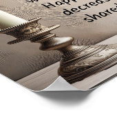 Poster Des milliers de bougies, Bouddha cite (Coin)