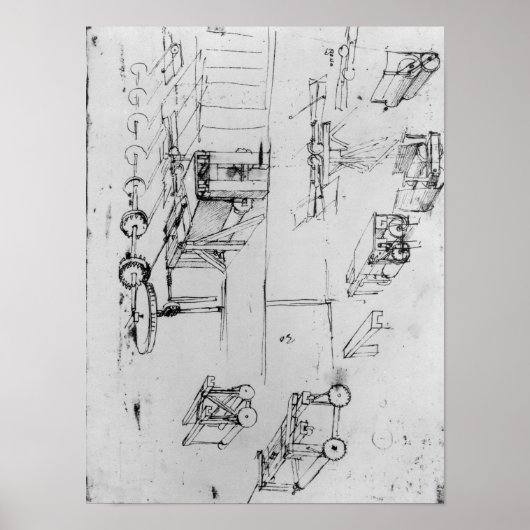 Poster Des modèles de machine, fol. 367r-b (Devant)