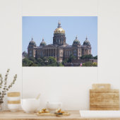 Poster Des Moines Capitol (Cuisine)