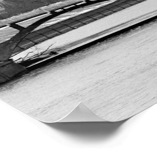 Poster Des Moines en B&W (Coin)