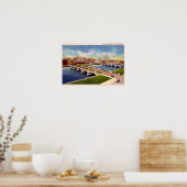 Poster Des Moines River Des Moines, Iowa (Cuisine)