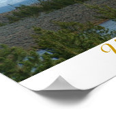 Poster des montagnes de Yellowstone (Coin)