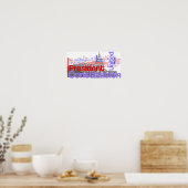 Poster des mots de la Constitution (Cuisine)