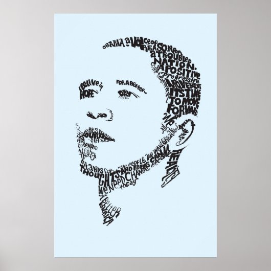 Poster des mots de l'espoir (Devant)