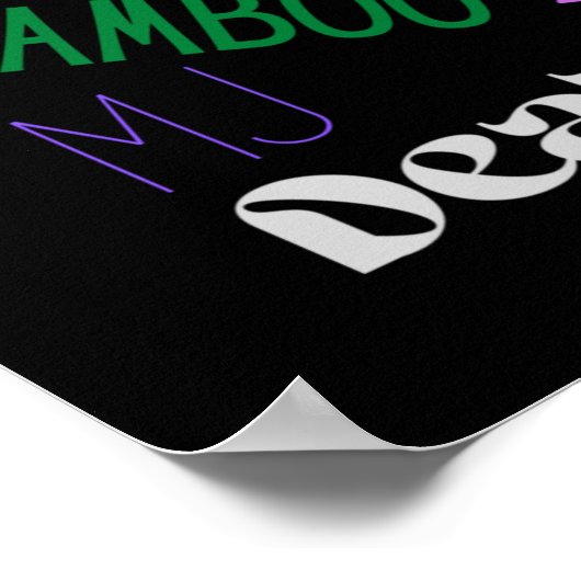 Poster des mots de Mahjong (Coin)