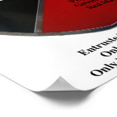 Poster des mots de roue de médecine 27x35cm (Coin)