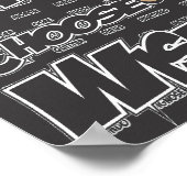 Poster des mots qui font mal (Coin)