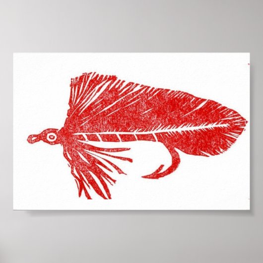 Poster des mouches à truites (Devant)