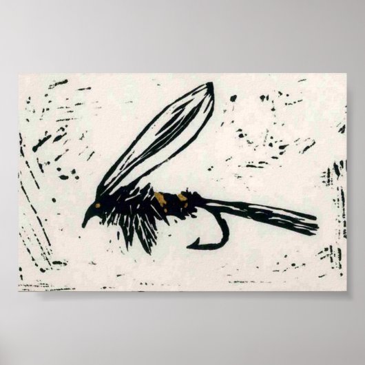 Poster des mouches à truites (Devant)