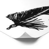 Poster des mouches à truites (Coin)