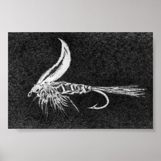 Poster des mouches à truites (Devant)