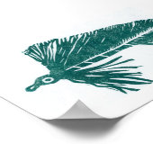 Poster des mouches à truites (Coin)