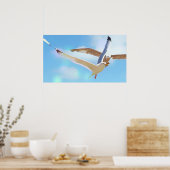 Poster des mouettes en vol (Cuisine)