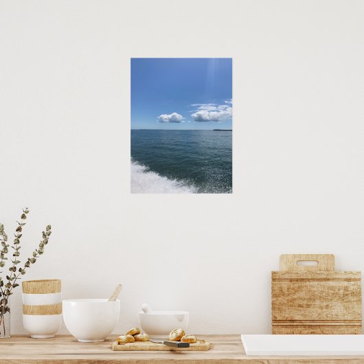 Poster Des nuages impressionnants (Cuisine)