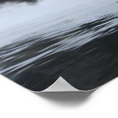 Poster Des nuages sombres de fumée et de feu émergent (Coin)