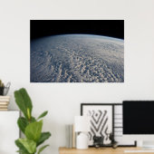 Poster Des Nuages Stratocumulus Surplombent L'Océan Pacif (Bureau à domicile)