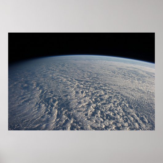 Poster Des Nuages Stratocumulus Surplombent L'Océan Pacif (Devant)