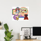 Poster des nuits arabes (Bureau à domicile)