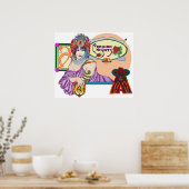 Poster des nuits arabes (Cuisine)