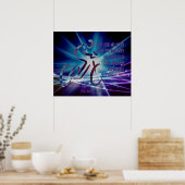 Poster des objectifs de cyclisme pour la remise en (Cuisine)