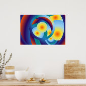 Poster des orbes arc-en-ciel (Cuisine)