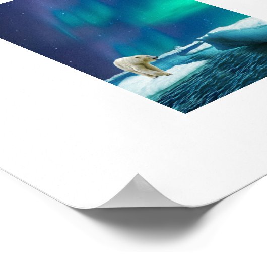 Poster des ours polaires (Coin)