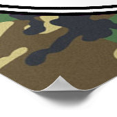 Poster des pancartes du Cabine de chasse à la Camo (Coin)