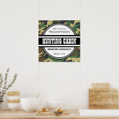 Poster des pancartes du Cabine de chasse à la Camo (Cuisine)
