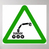 Poster des pancartes robotiques (Devant)