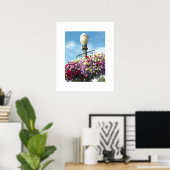 Poster des paniers de fleurs (Bureau à domicile)