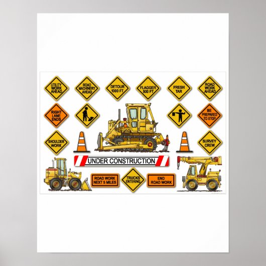 Poster des panneaux de construction de portes Bull (Devant)