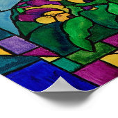 Poster des panneaux en verre tendu (Coin)