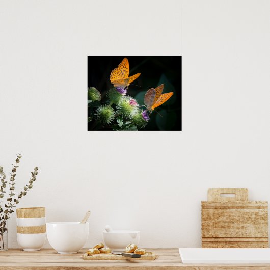 Poster des papillons (Cuisine)