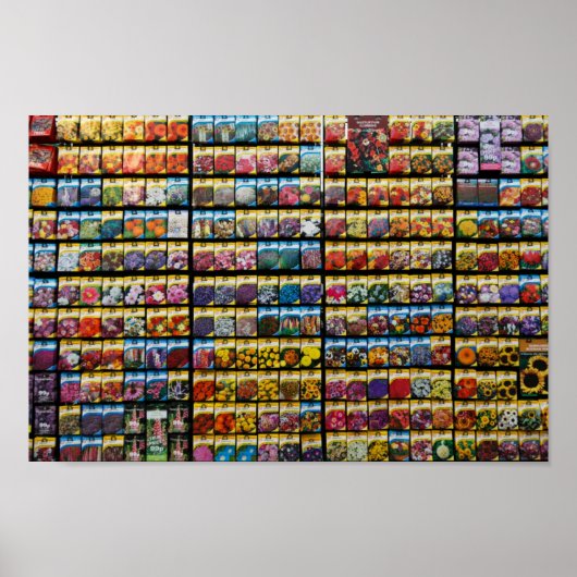 Poster des paquets de semences (Devant)