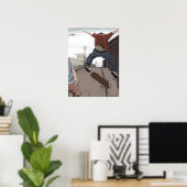 Poster des patineurs de rue (Bureau à domicile)