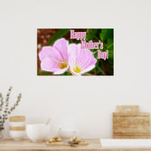 Poster Des pavots roses pour la fête des mères (Cuisine)