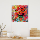 Poster Des Pépites Dans Un Vase En Verre (Cuisine)