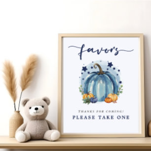 Poster Des petits cadeaux pour une fête prénatale : un ge