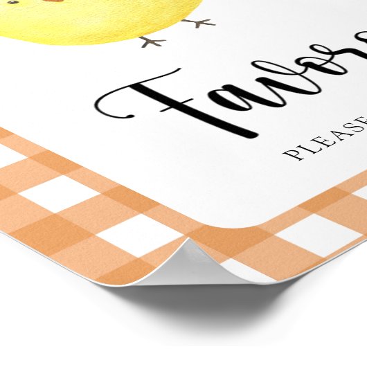 Poster des petits poulets préférés (Coin)